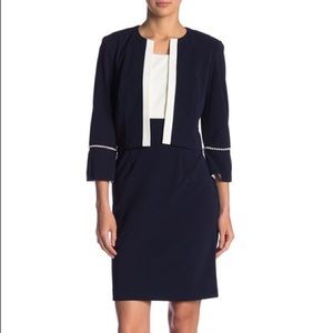 Two piece Dress Suit by Sandra Darren Size 6